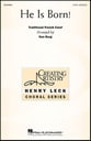 He Is Born! Two-Part choral sheet music cover